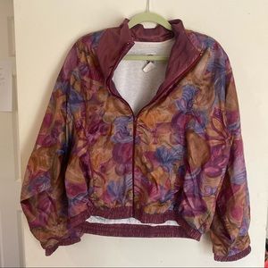 Vintage Natty Floral Windbreaker